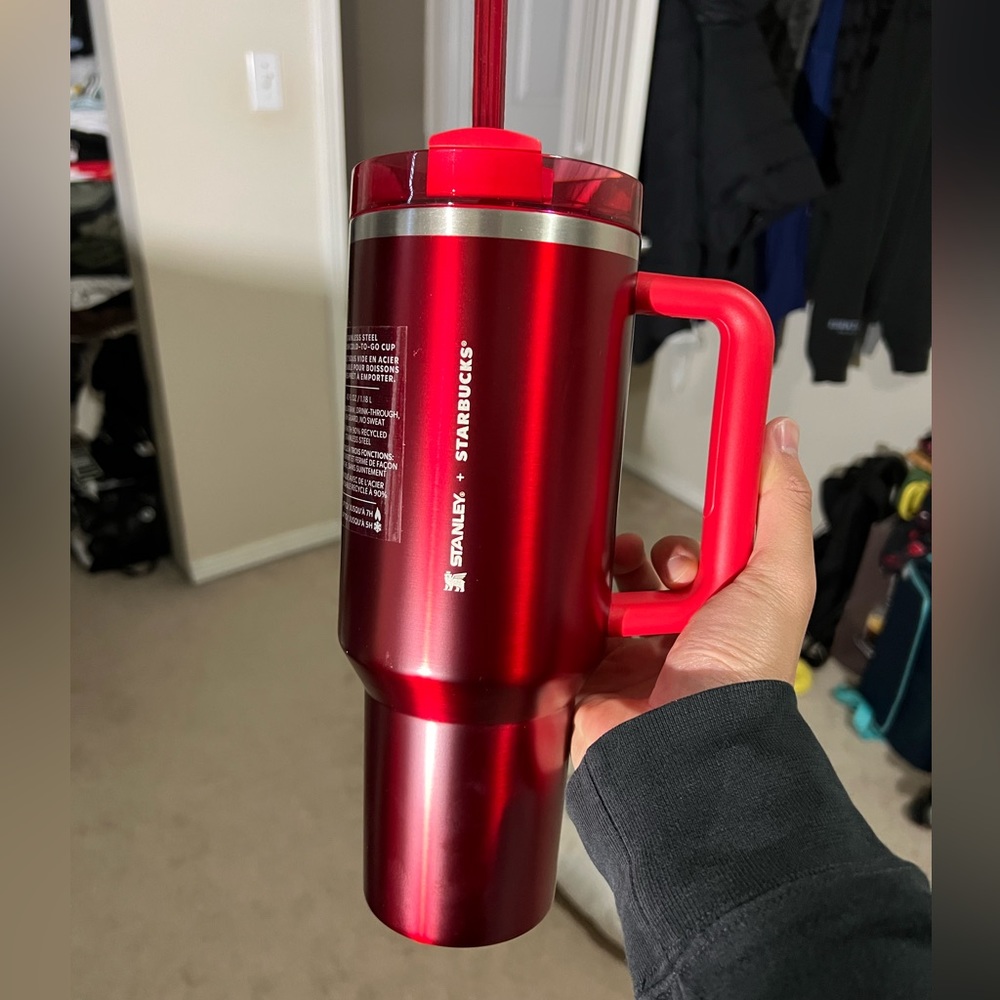 Starbucks Stanley Holiday 2023 Collab (40 oz) Red Tumbler